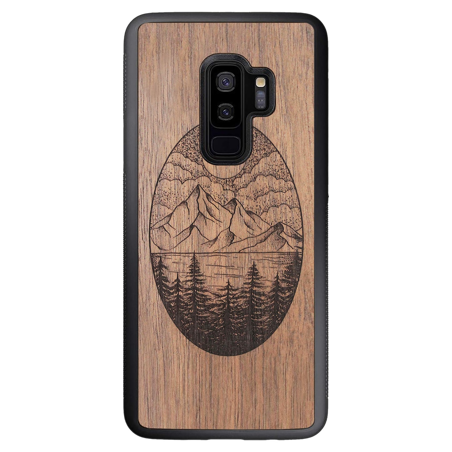 Wooden Case for Samsung Galaxy S9 Plus Landscape