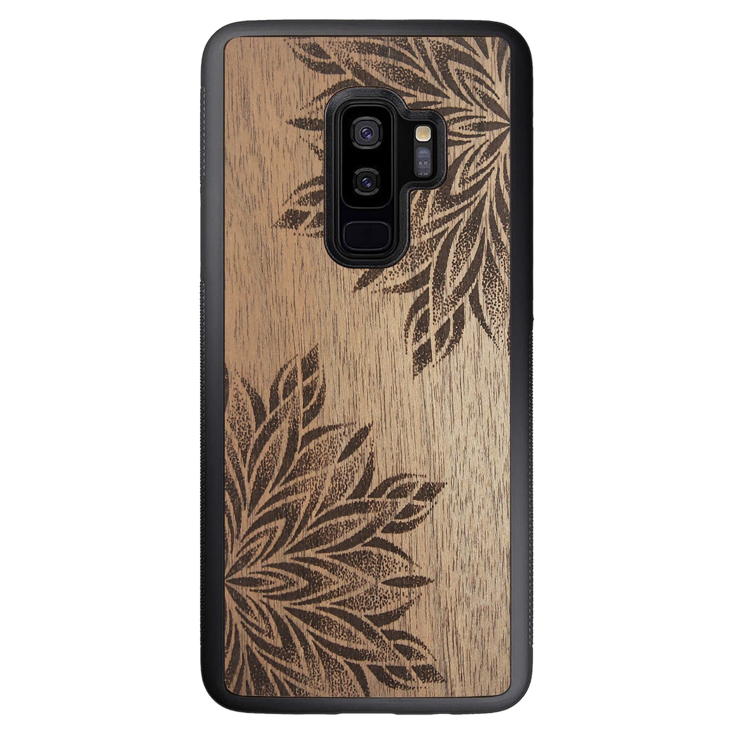Wooden Case for Samsung Galaxy S9 Plus Mandala