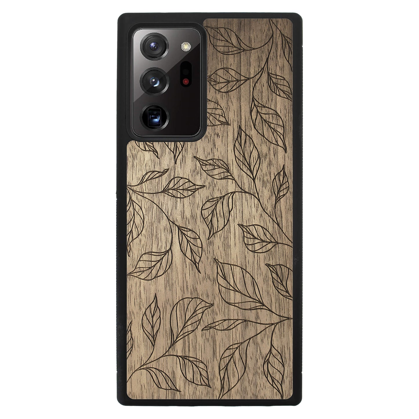 Wooden Case for Samsung Galaxy Note 20 Ultra Botanical Leaves