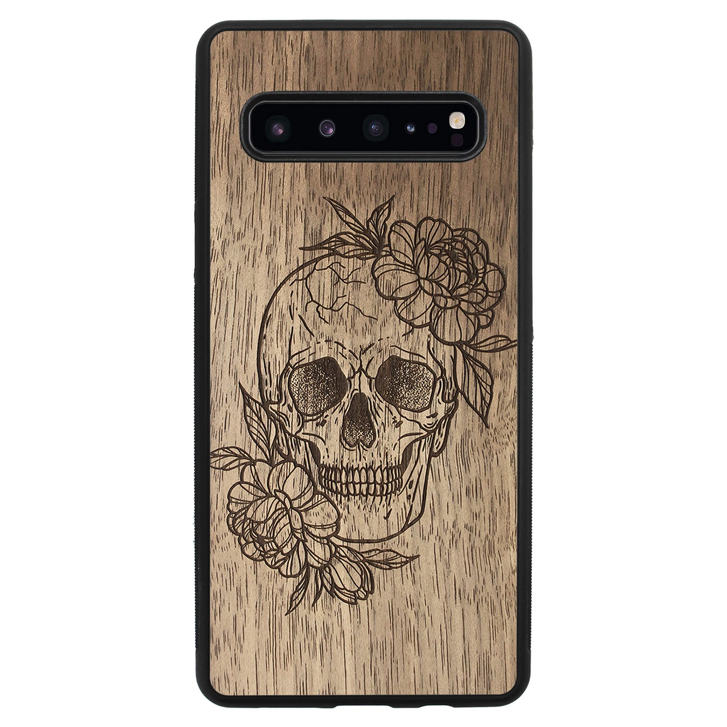 Wooden Case for Samsung Galaxy S10 5G Skull