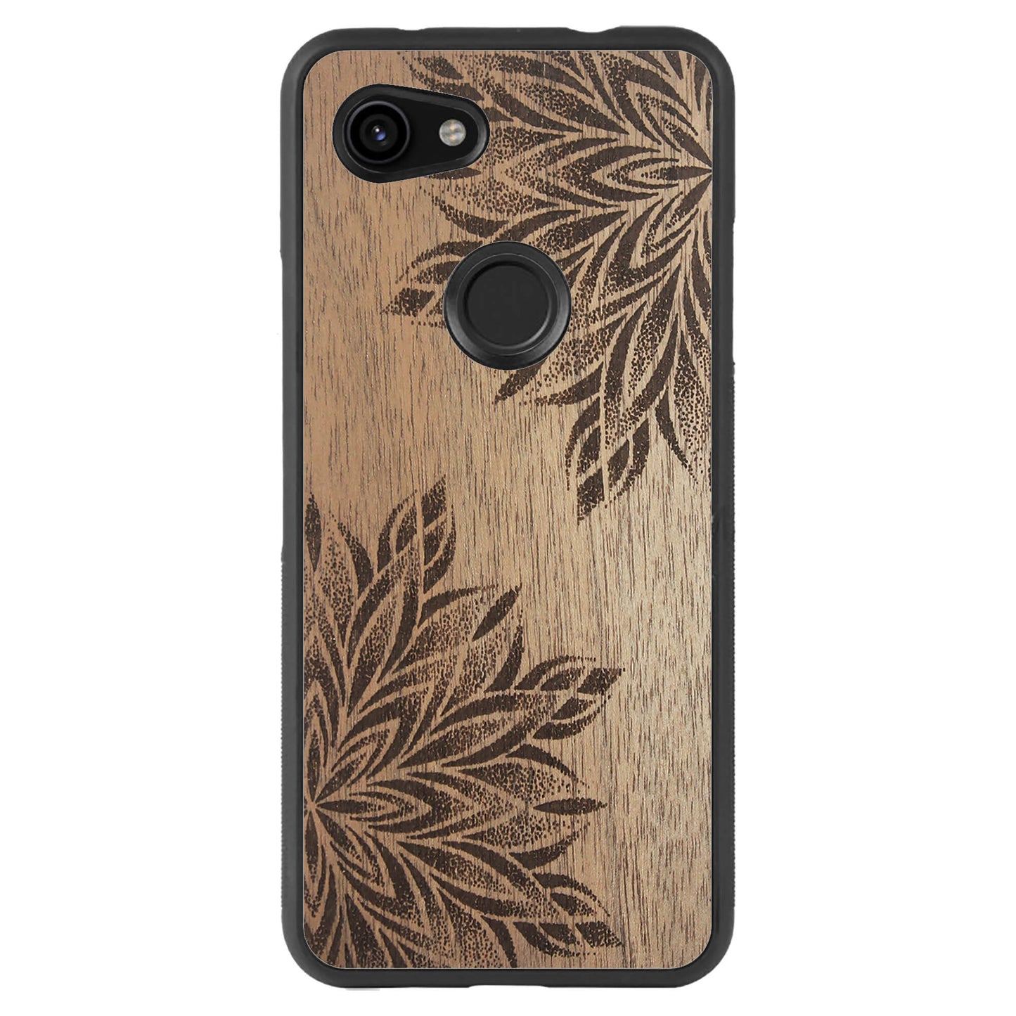 Wooden Case for Google Pixel 3A Mandalas