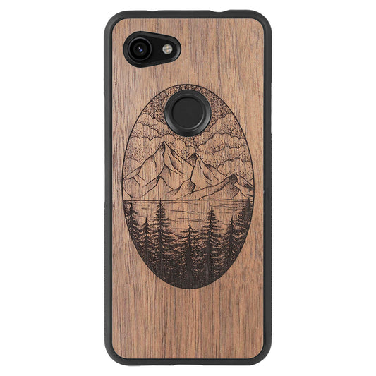 Wooden Case for Google Pixel 3A XL Landscape