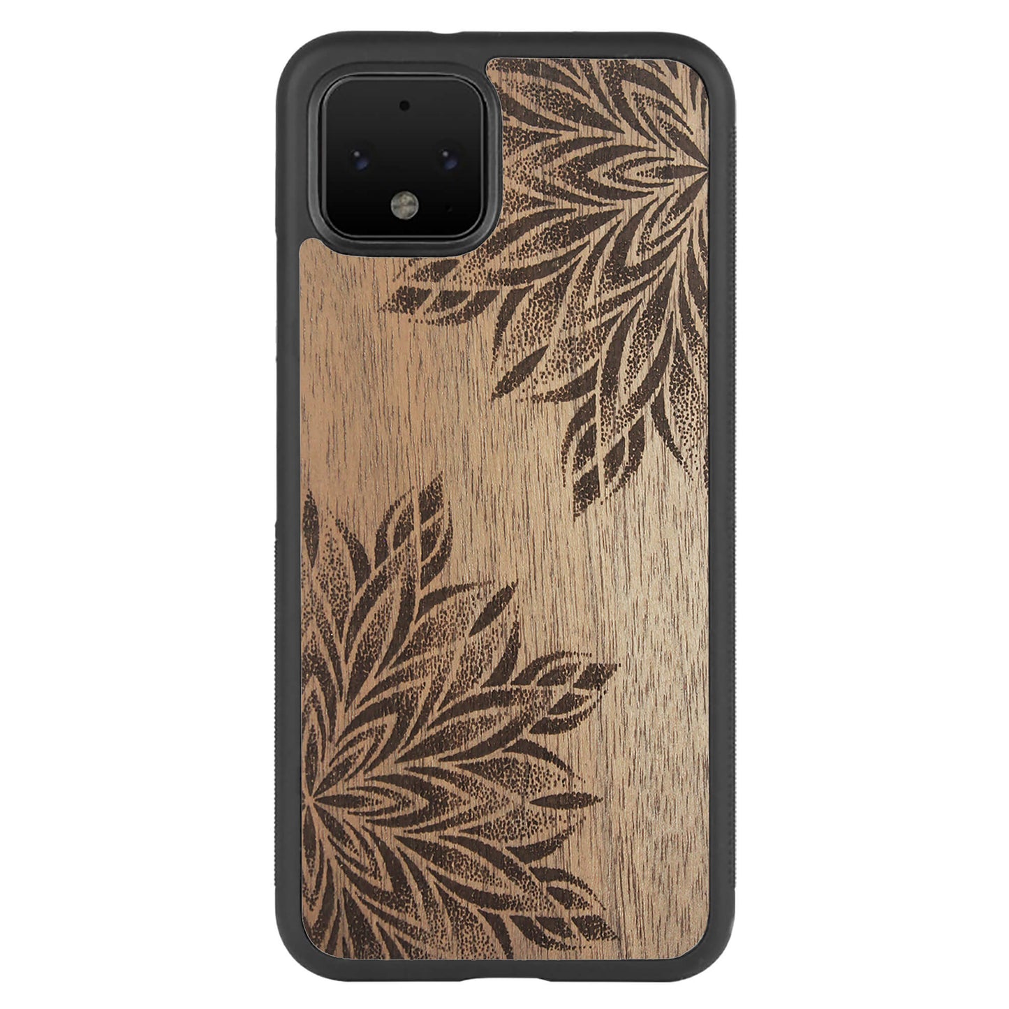 Wooden Case for Google Pixel 4 Mandala