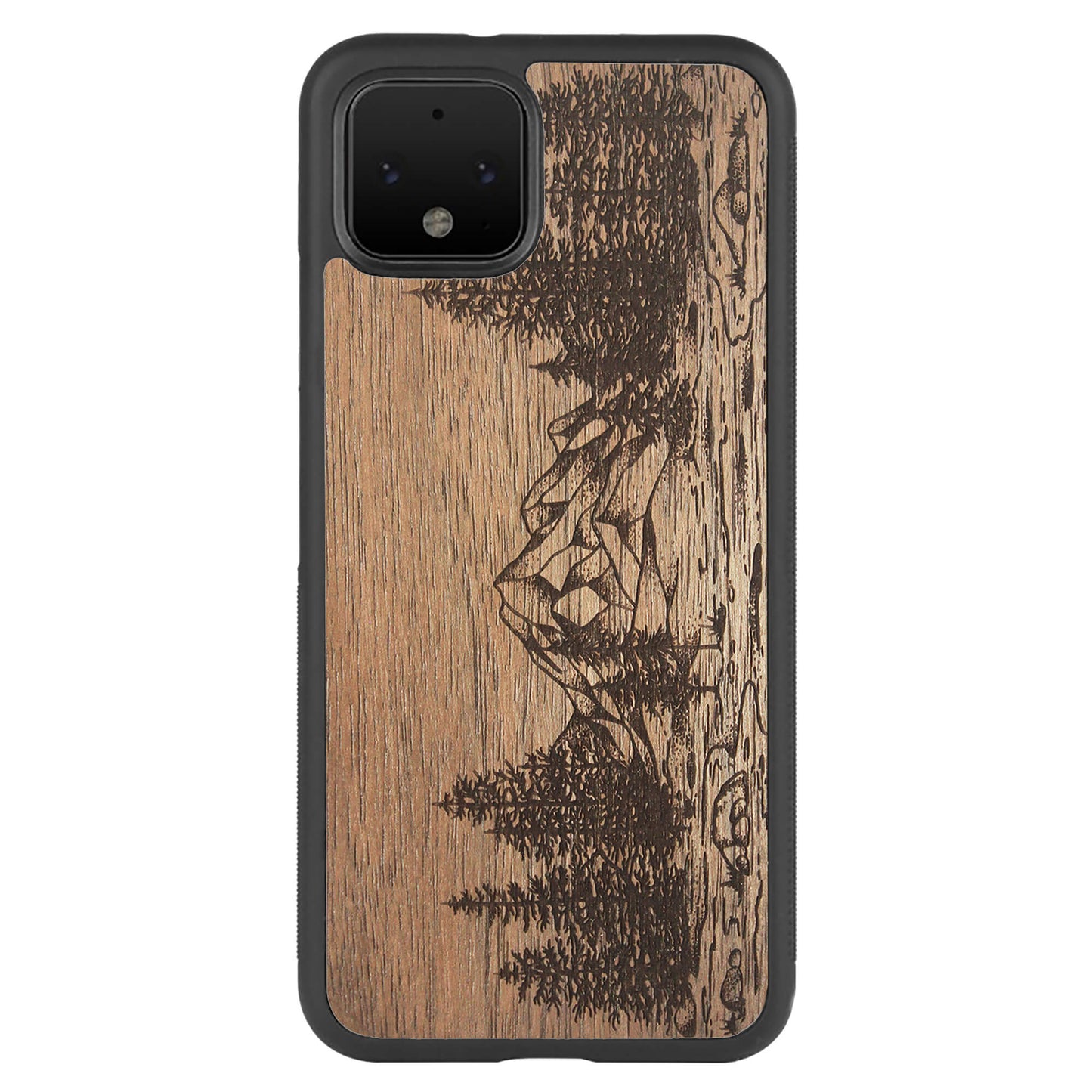 Wooden Case for Google Pixel 4 Nature