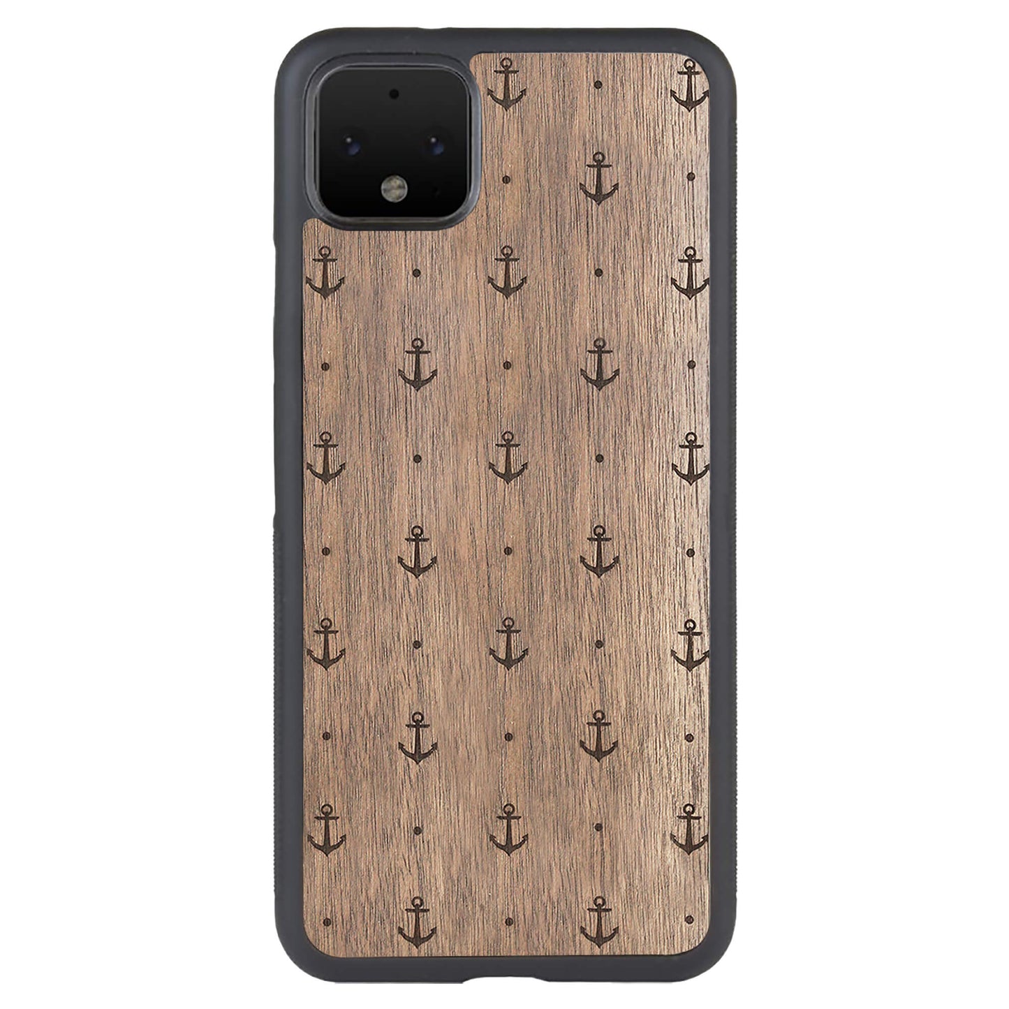 Wooden Case for Google Pixel 4 XL Anchor