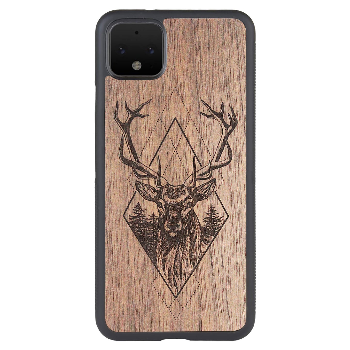 Wooden Case for Google Pixel 4 XL Deer