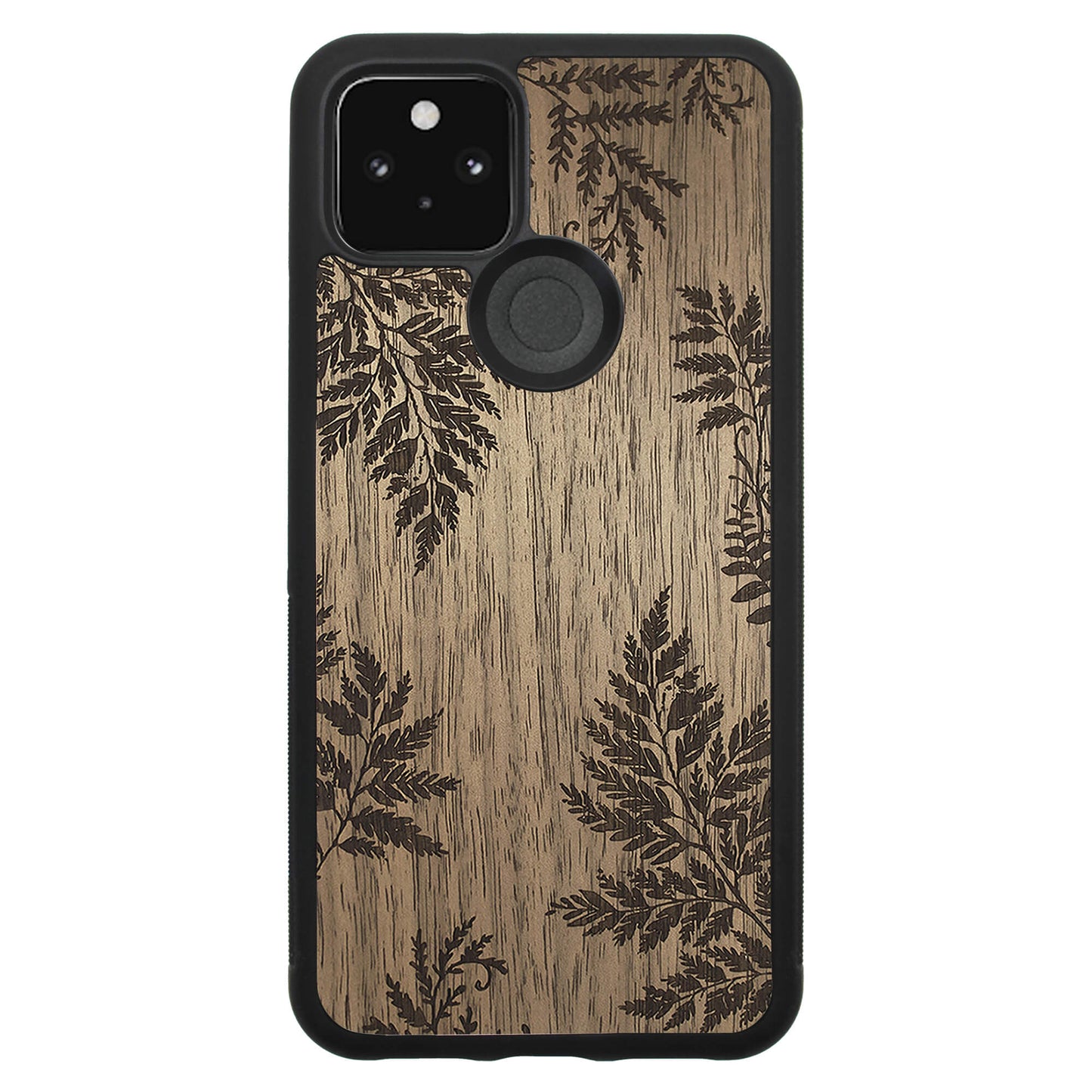 Wooden Case for Google Pixel 5 Botanical Fern