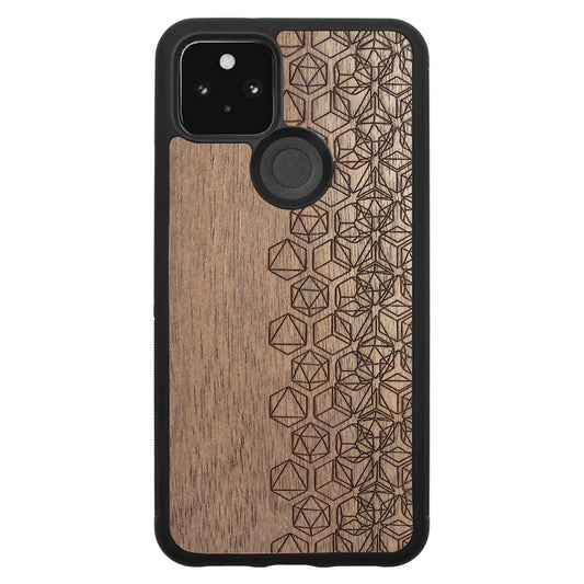 Wooden Case for Google Pixel 5 Geometric