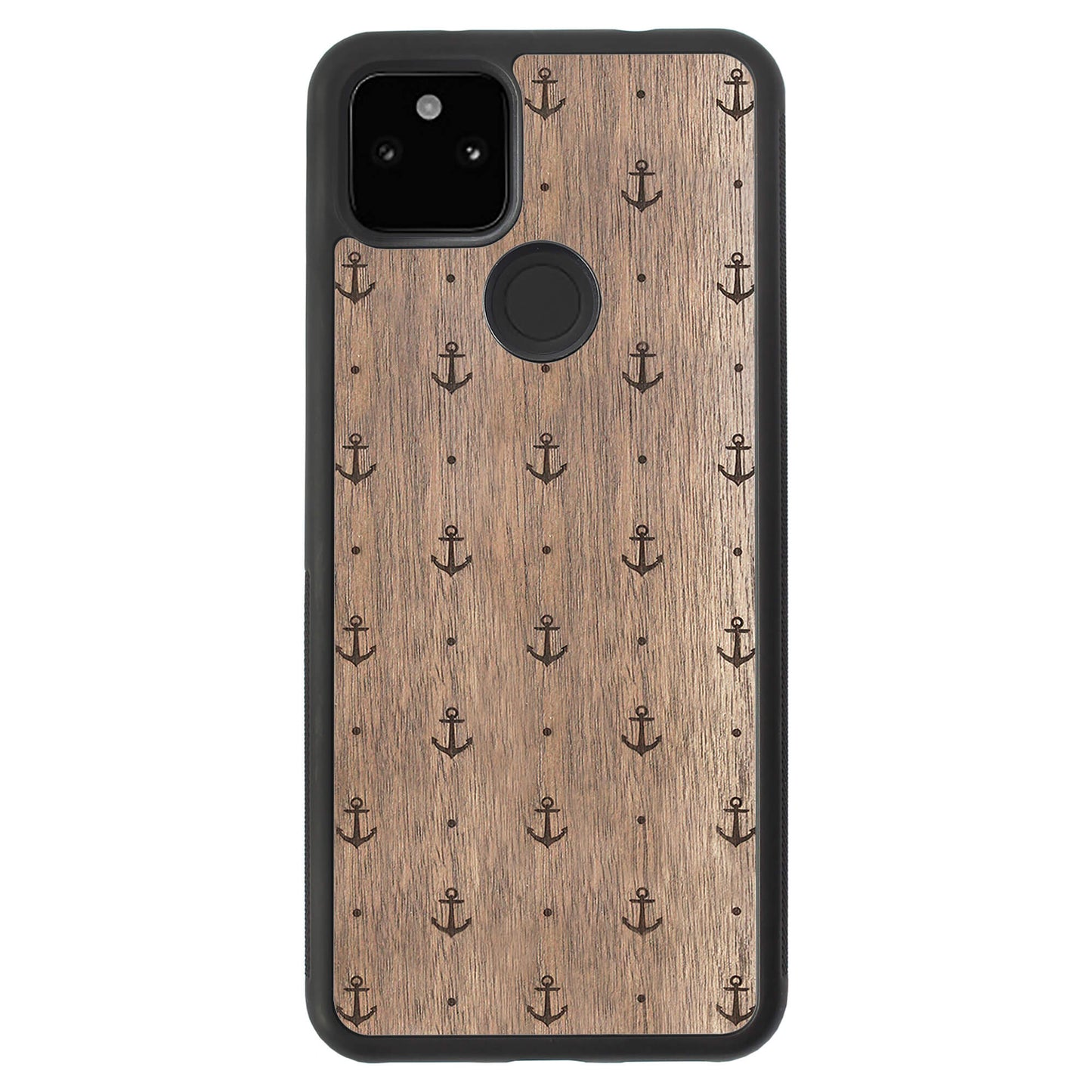 Wooden Case for Google Pixel 5A 5G Anchor