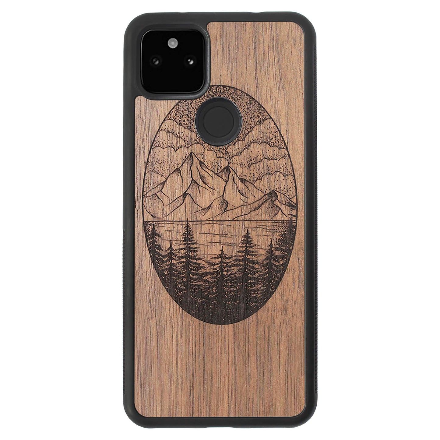 Wooden Case for Google Pixel 5A 5G Landscape