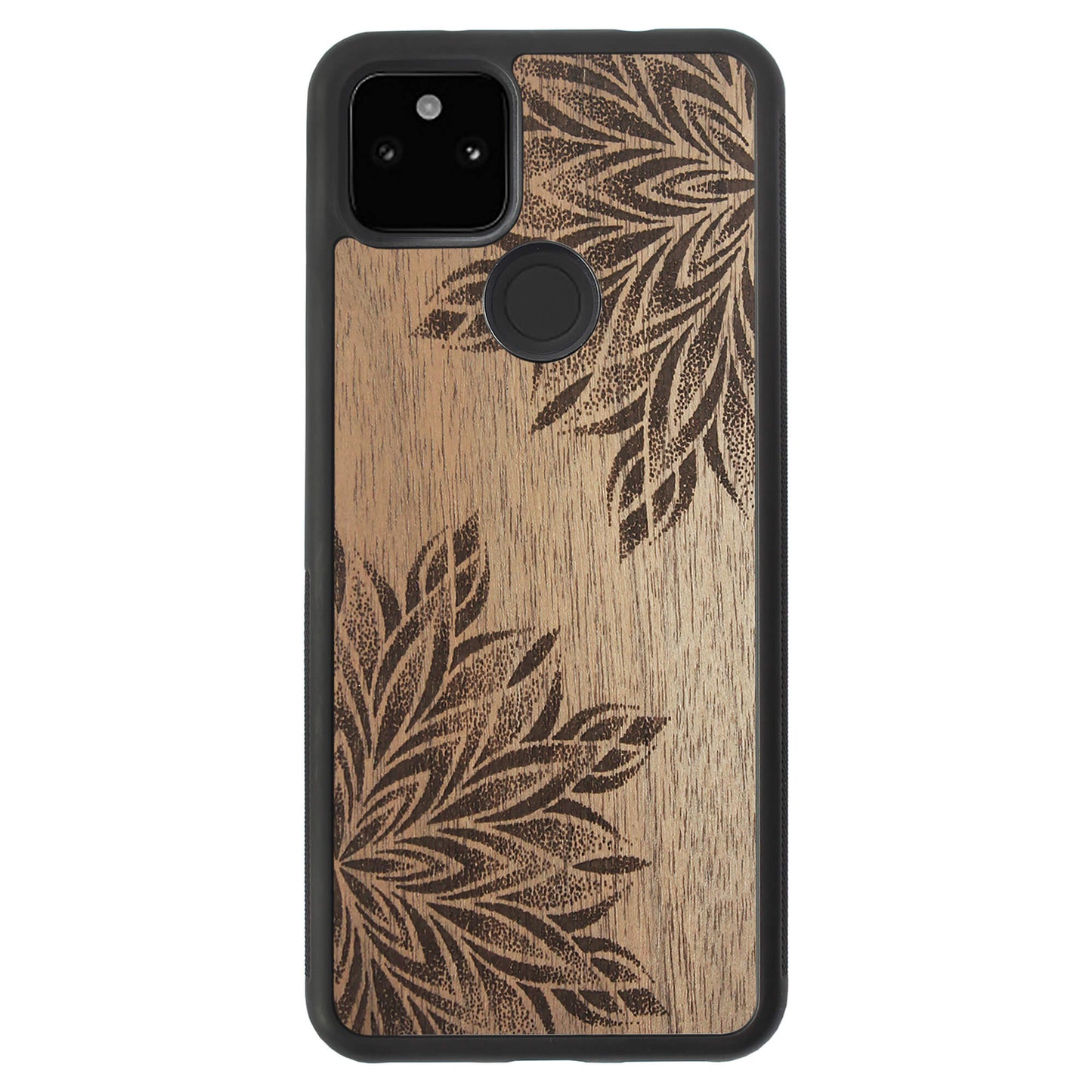 Wooden Case for Google Pixel 5A 5G Mandala