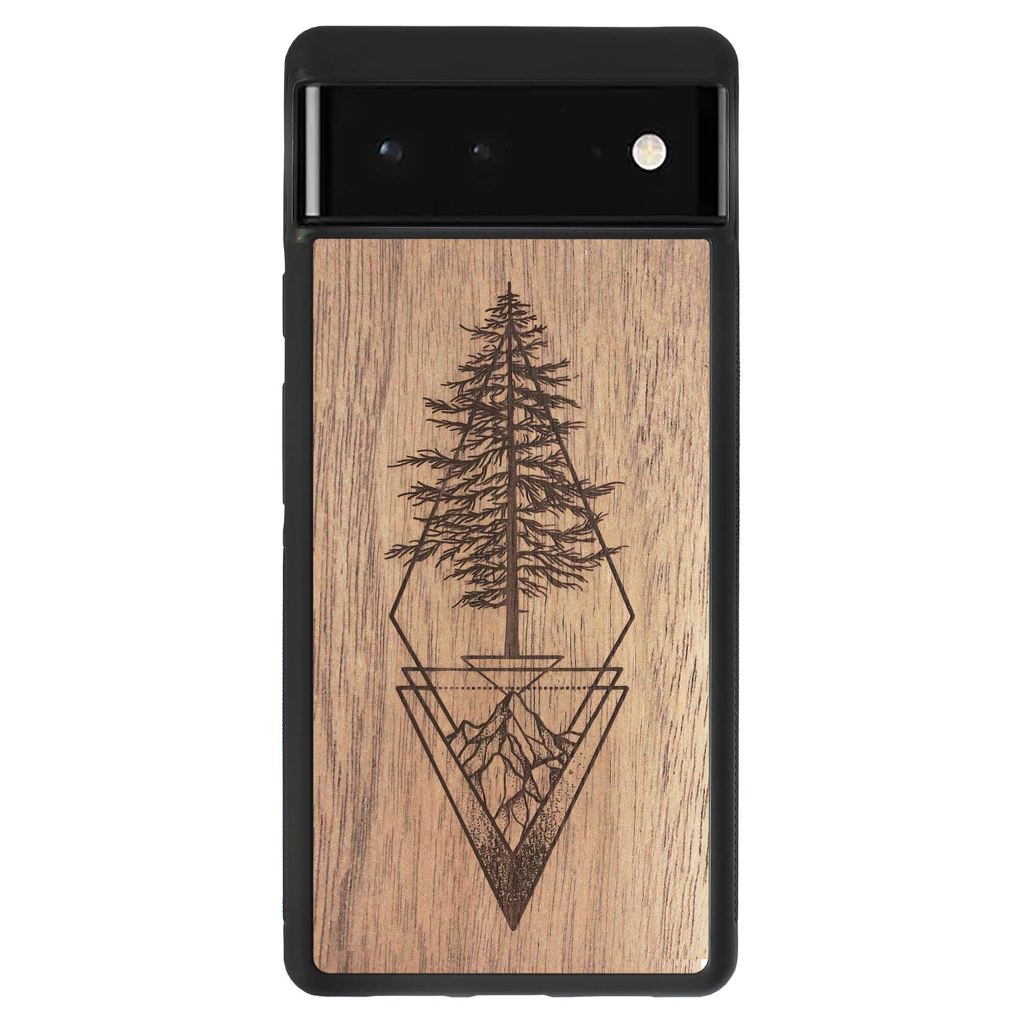Wooden Case for Google Pixel 6 Picea