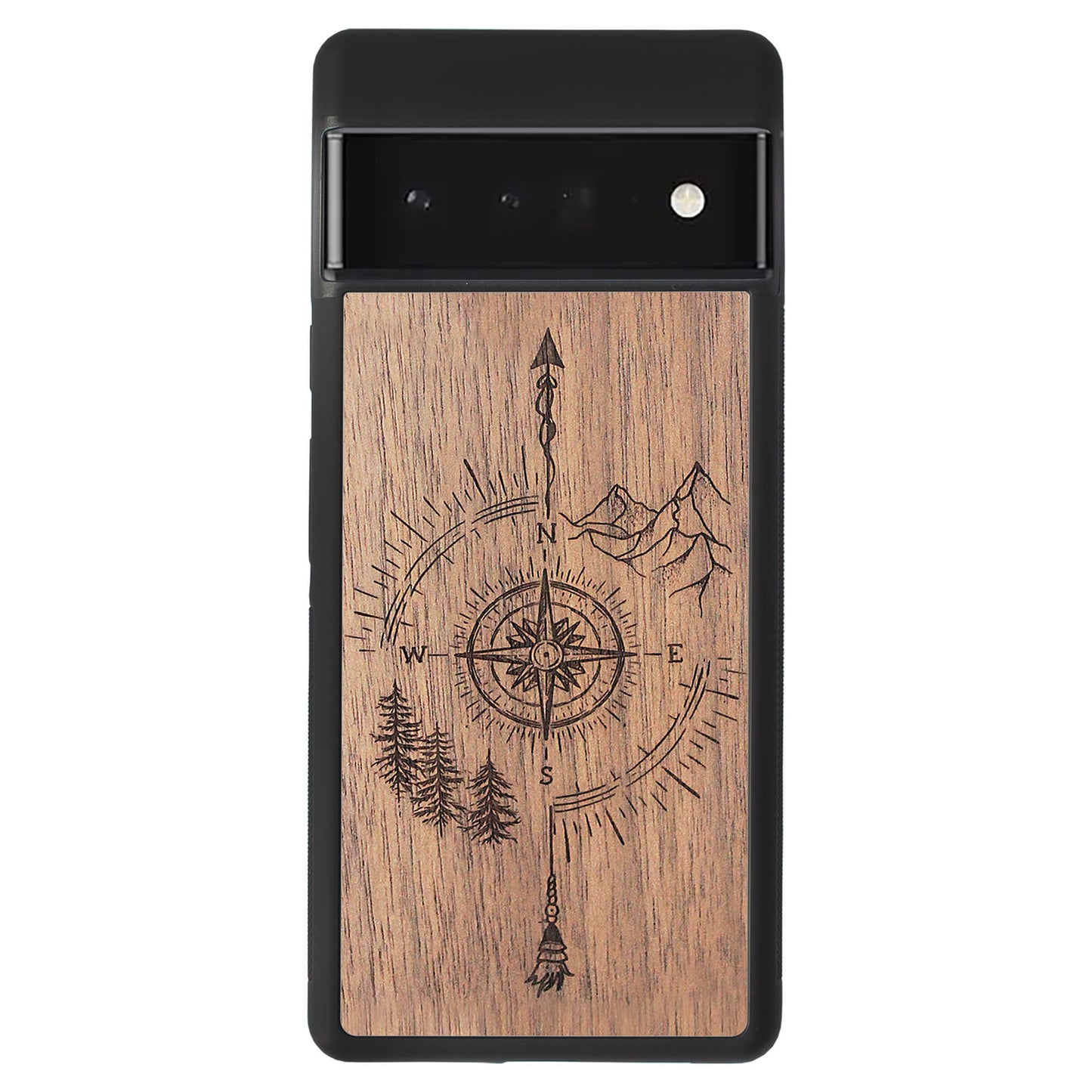 Wooden Case for Google Pixel 6 Pro Just Go