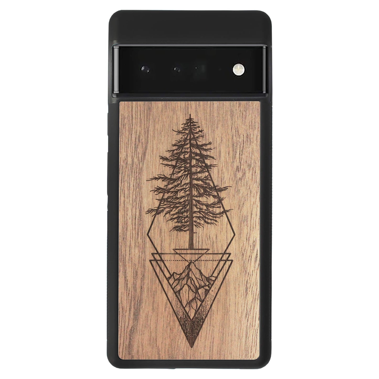 Wooden Case for Google Pixel 6 Pro Picea