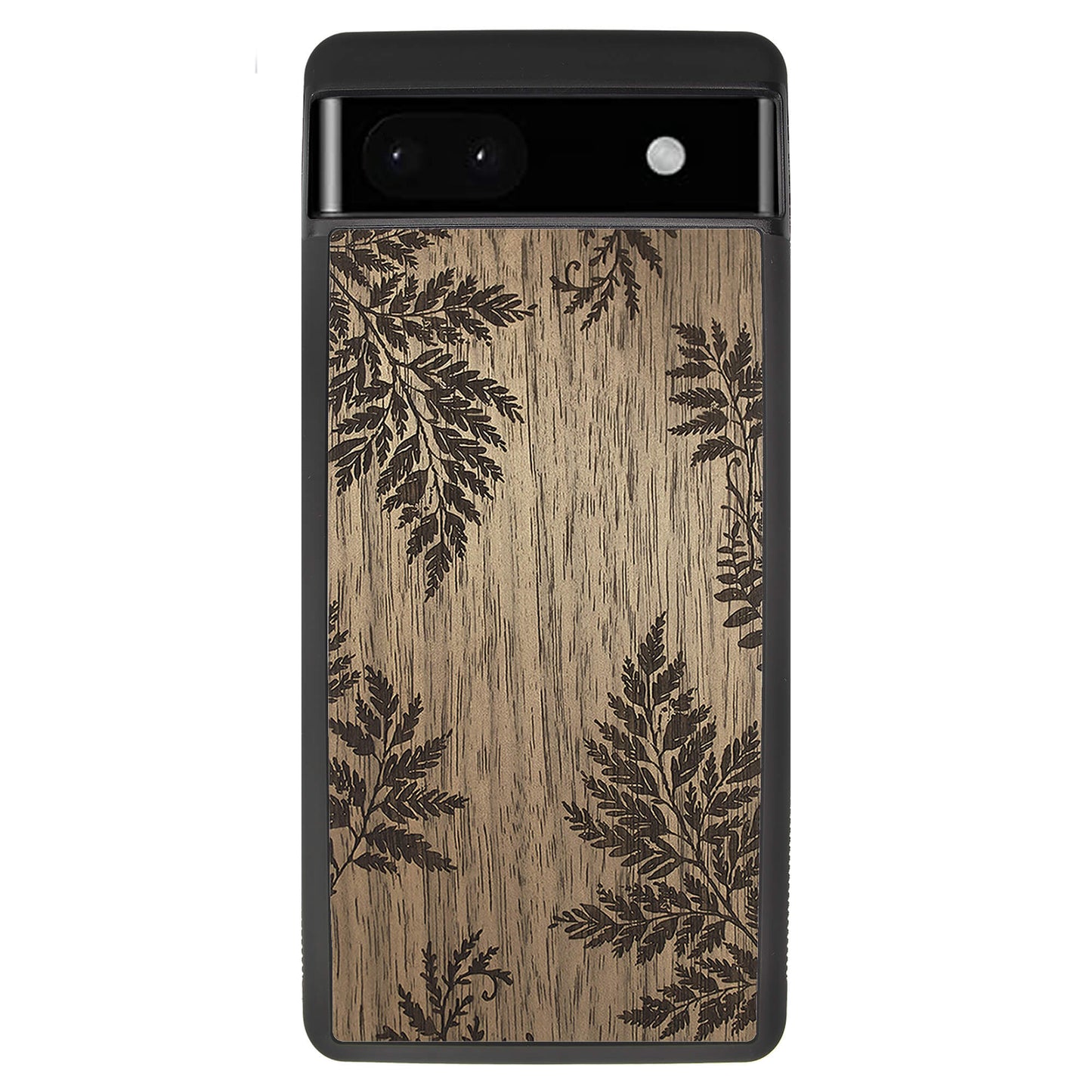 Wooden Case for Google Pixel 6A Botanical Fern