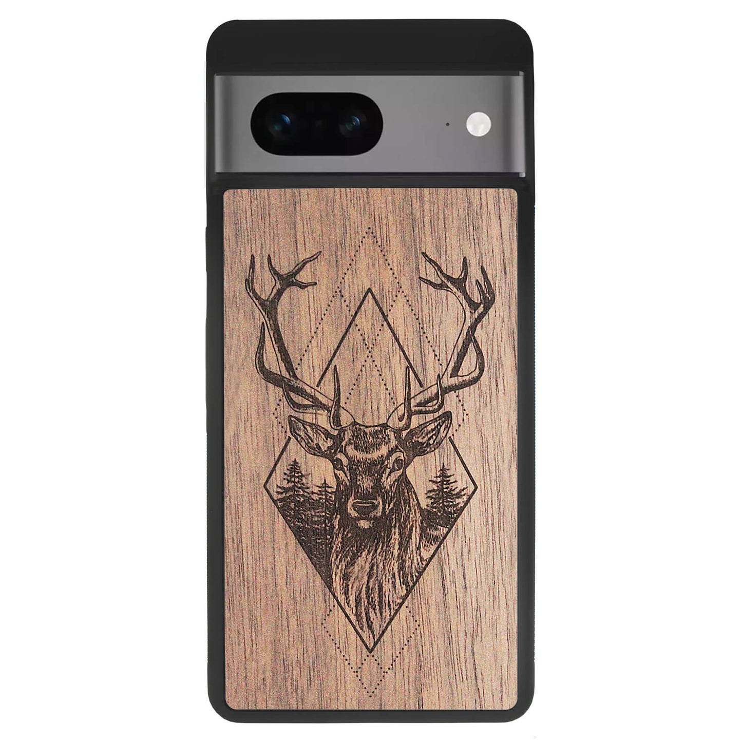 Wooden Case for Google Pixel 7 Deer