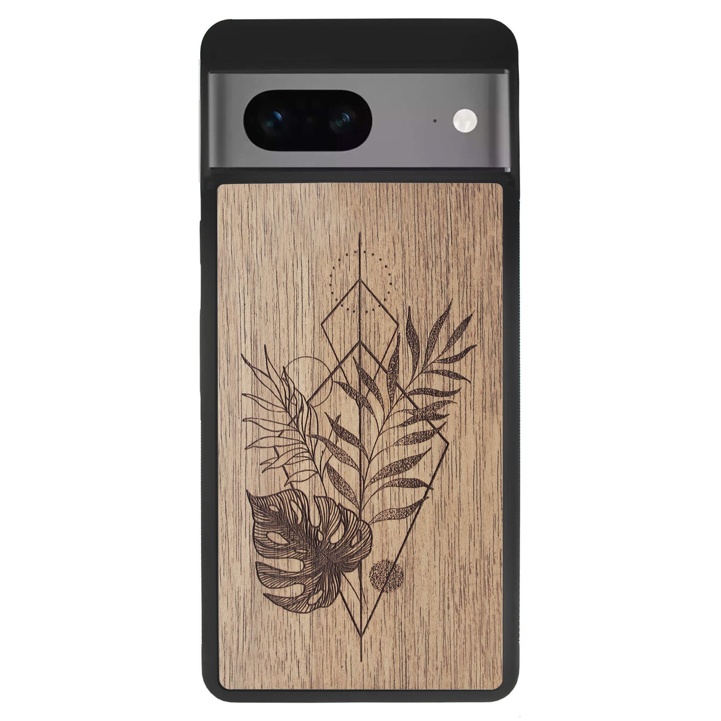 Wooden Case for Google Pixel 7 Monstera