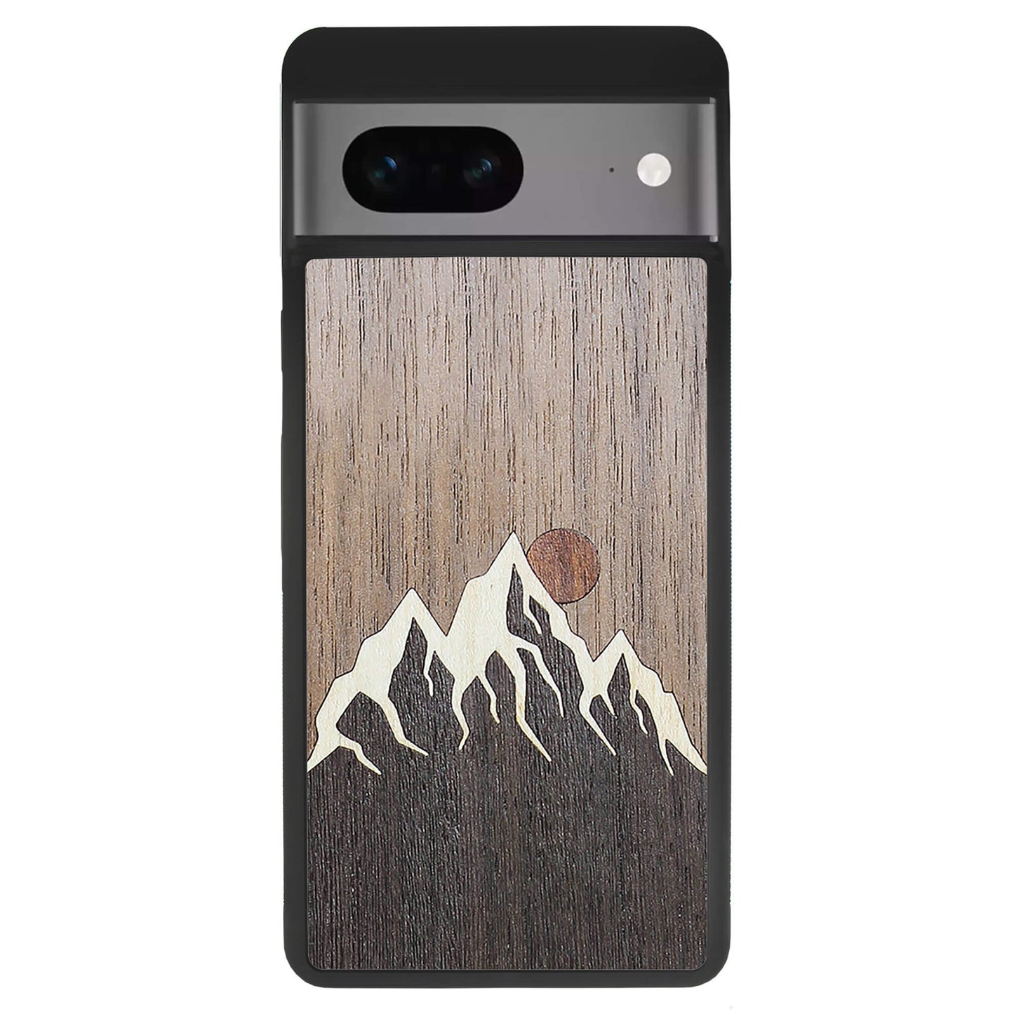 Wooden Case for Google Pixel 7 Mountain