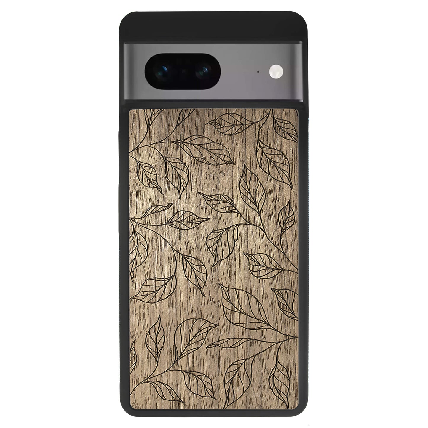 Wooden Case for Google Pixel 7 Botanical Leaves