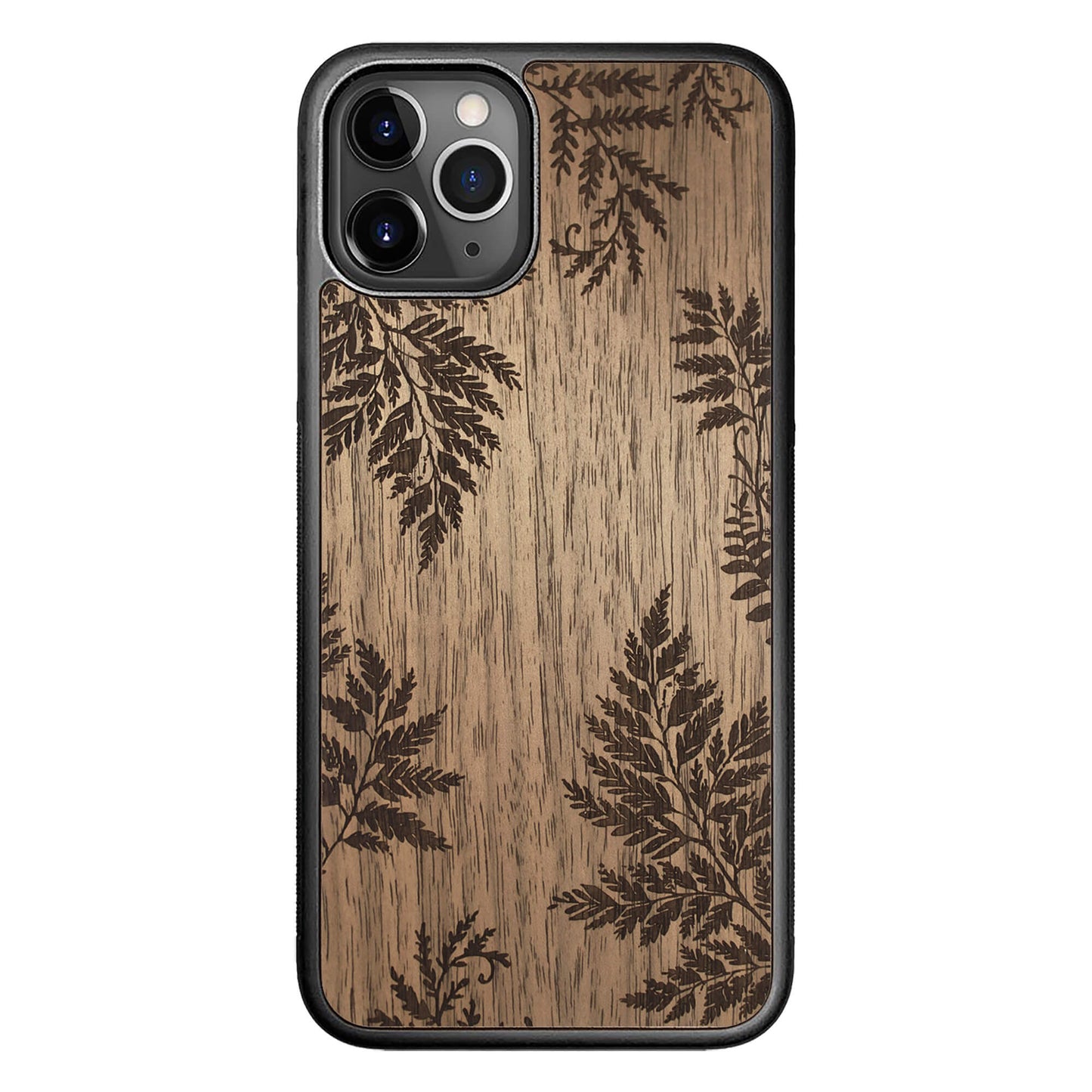 Wooden Case for iPhone 11 Pro Botanical Fern