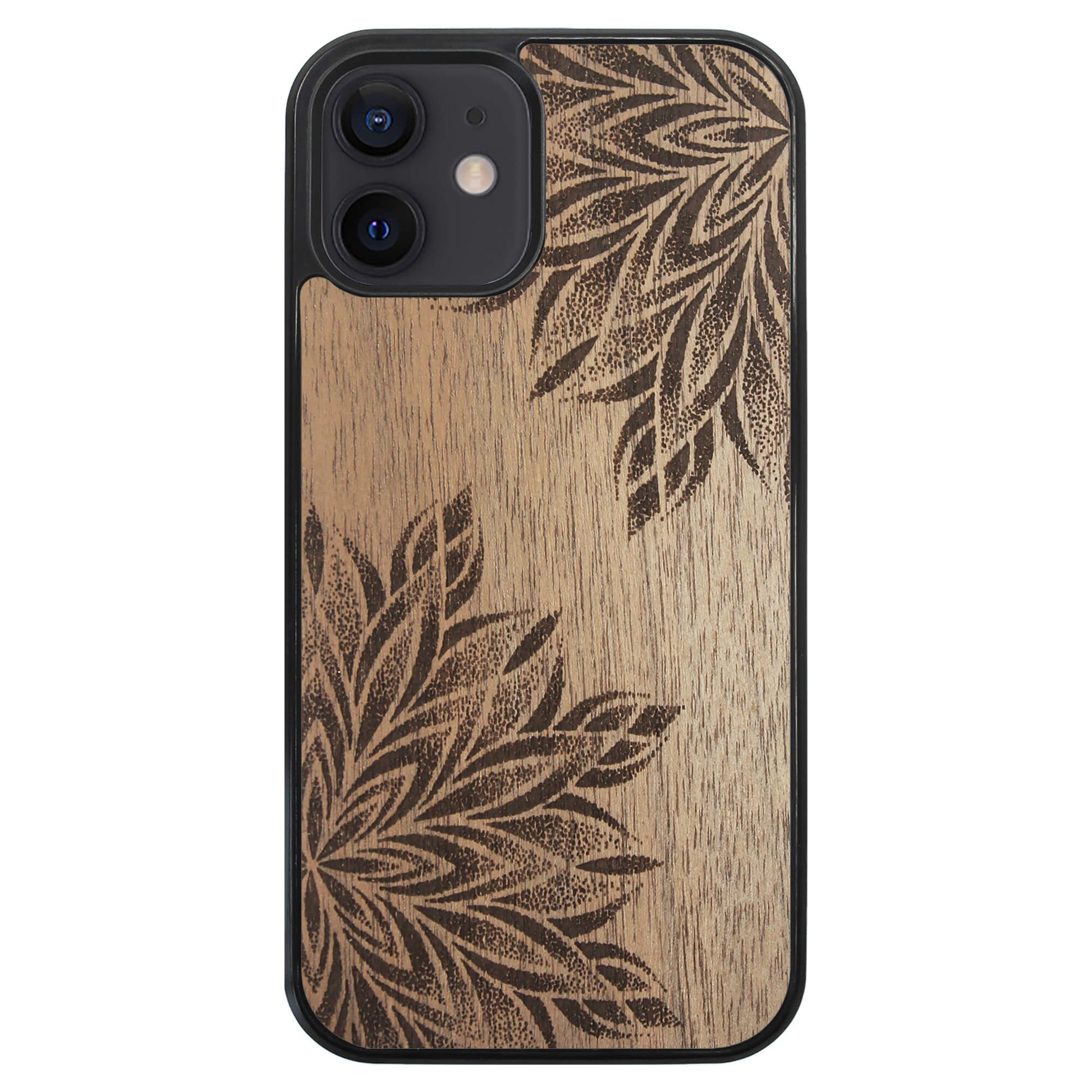 Wooden Case for iPhone 12 Mandala