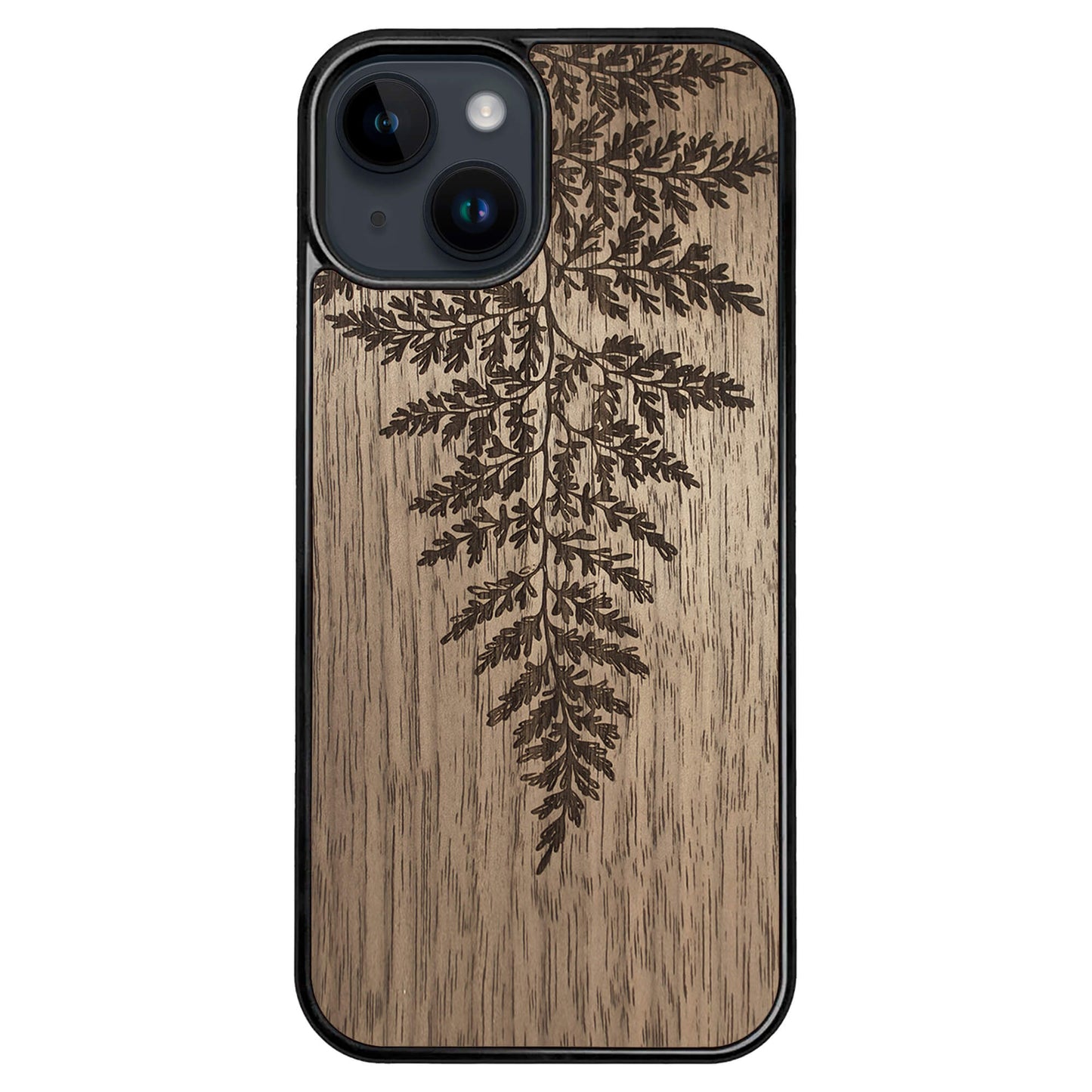 Wooden Case for iPhone 14 Fern