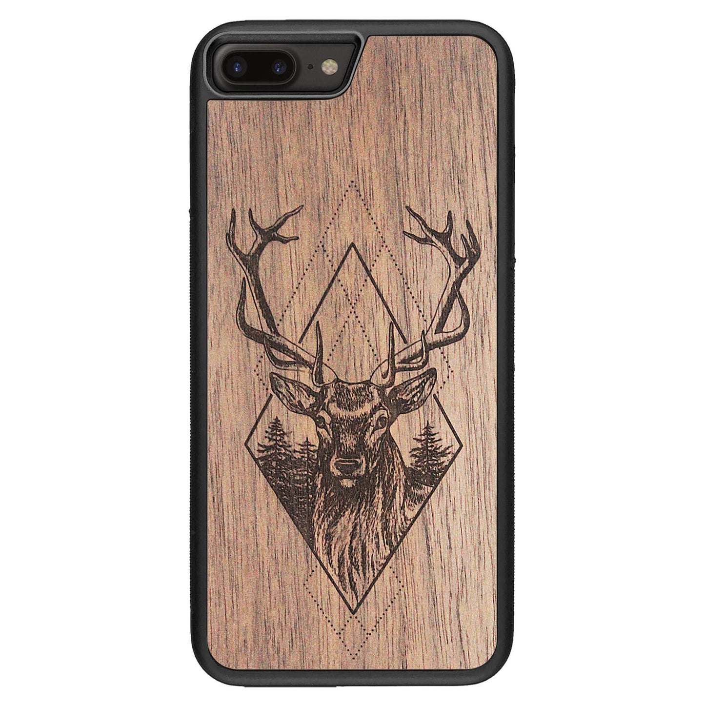 Wooden Case for iPhone 8 Plus Deer
