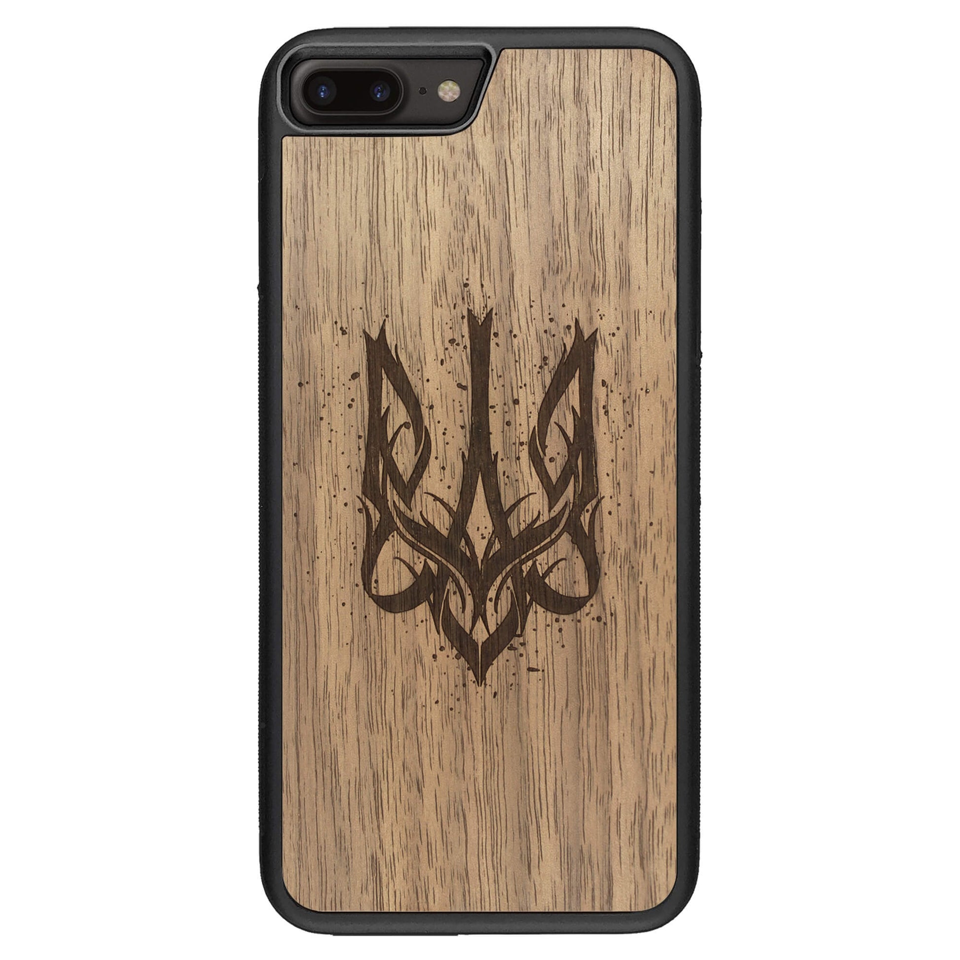 Wooden Case for iPhone 7 Plus Ukrainian Trident Trizub