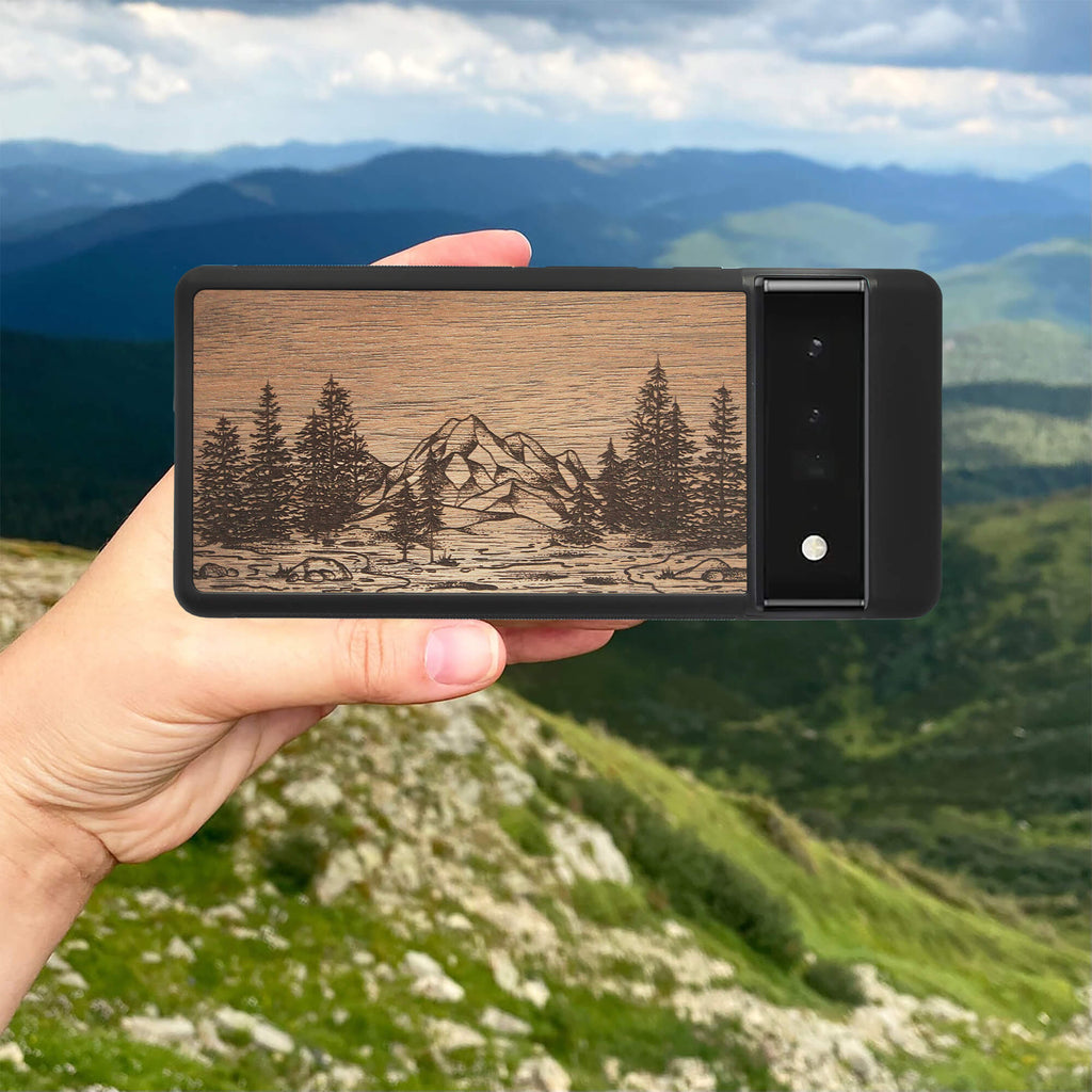 Wood Google Pixel 4A Case Nature