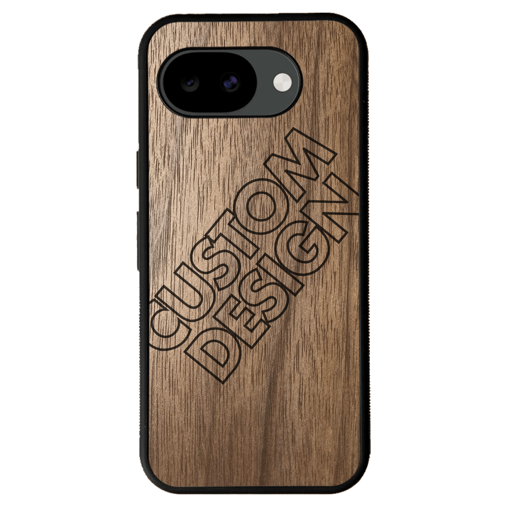 Custom Design Walnut Google Pixel 10A Case