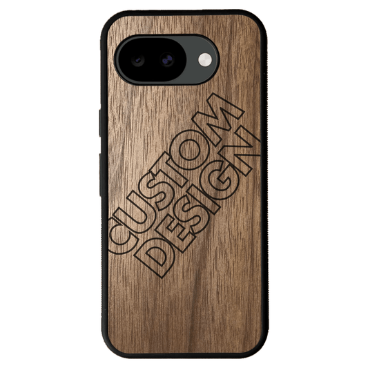 Custom Design Walnut Google Pixel 10A Case