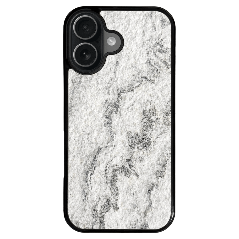 Arctic Storm Stone iPhone 17 Case