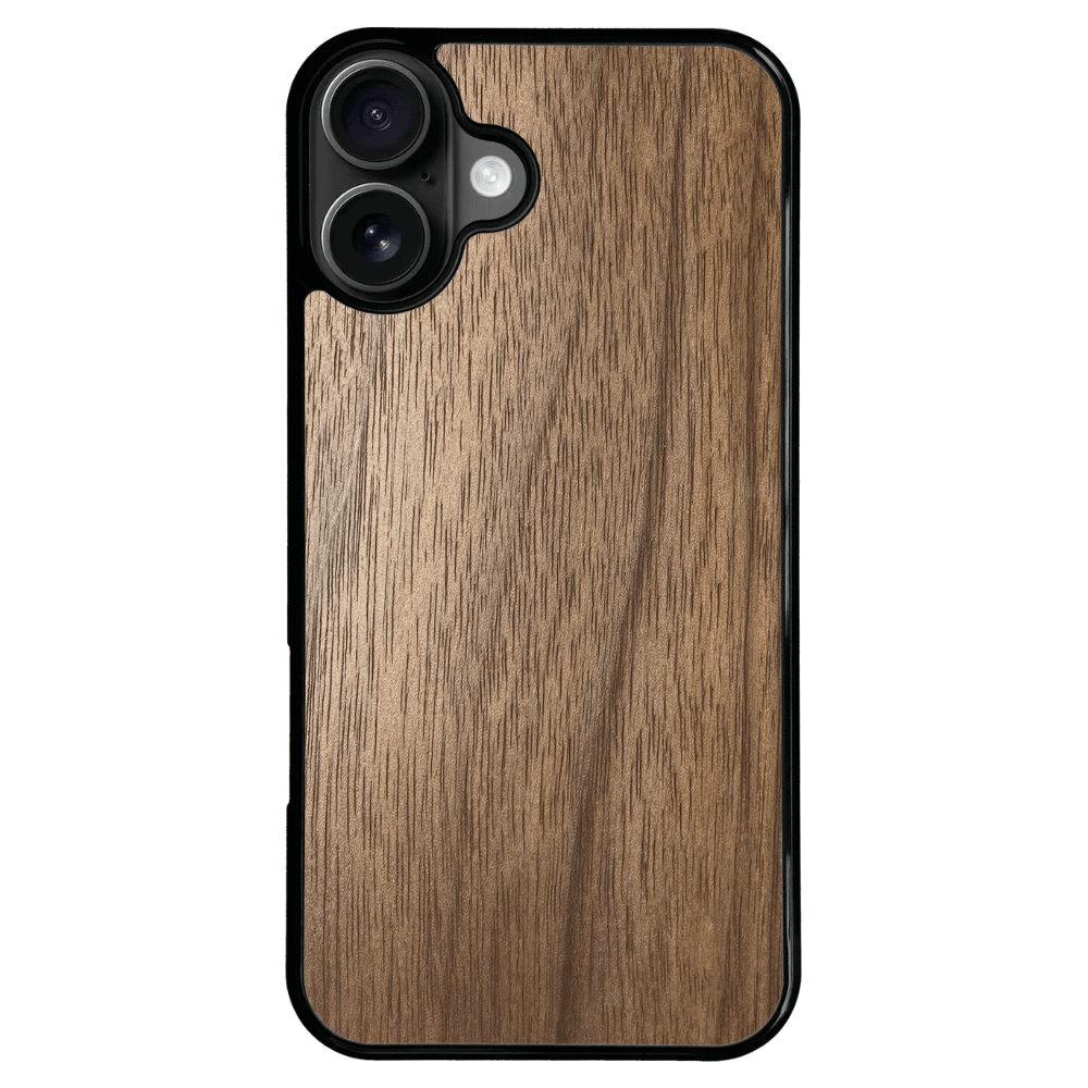 American walnut iPhone 16 Plus Case