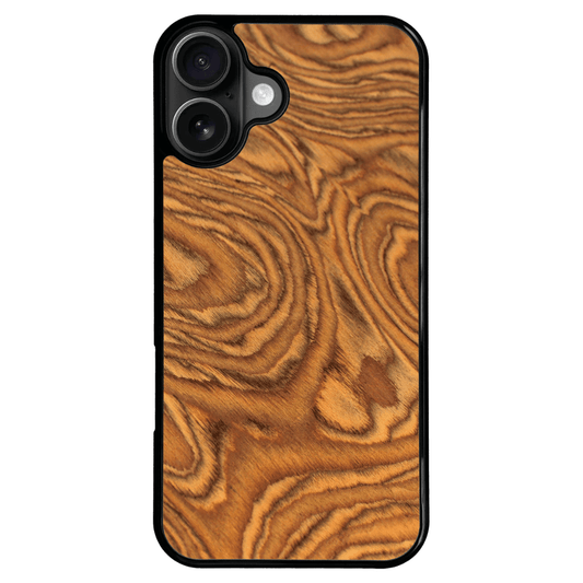 Nutmeg root Wood iPhone 16 Plus Case