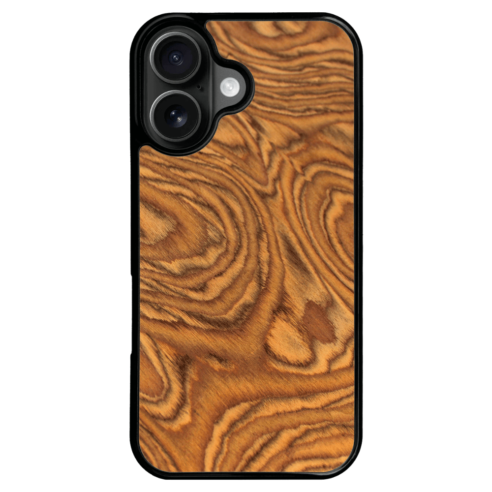 Nutmeg root Wood iPhone 16 Case