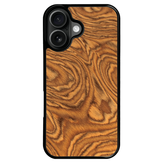 Nutmeg root Wood iPhone 16 Case