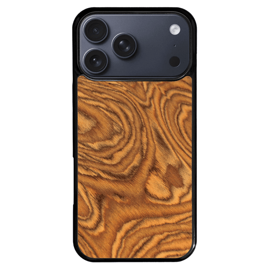 Nutmeg root Wood iPhone 17 Pro Max Case