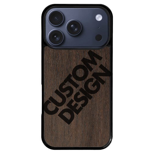 Custom Design Wenge iPhone 17 Pro Case