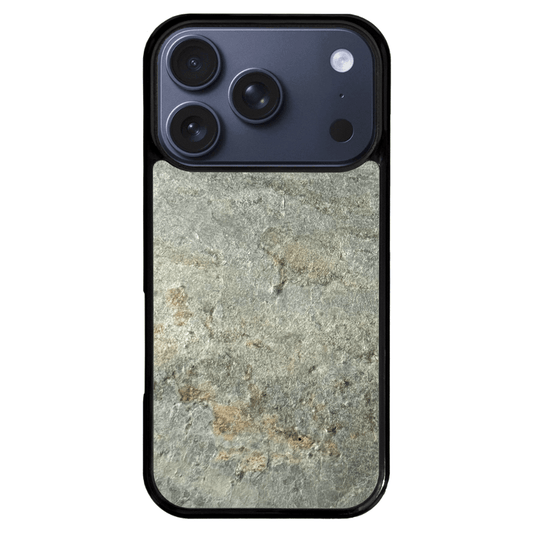 Silver Green Stone iPhone 17 Pro Case