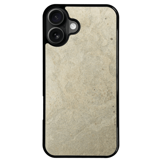 Cream Stone iPhone 16 Plus Case