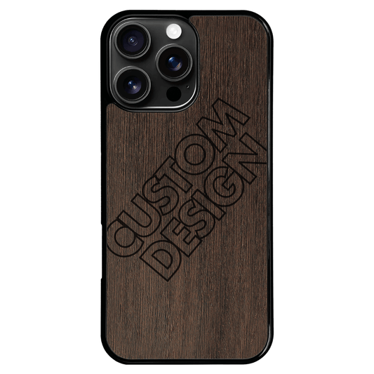 Custom Design Wenge iPhone 16 Pro Max Case