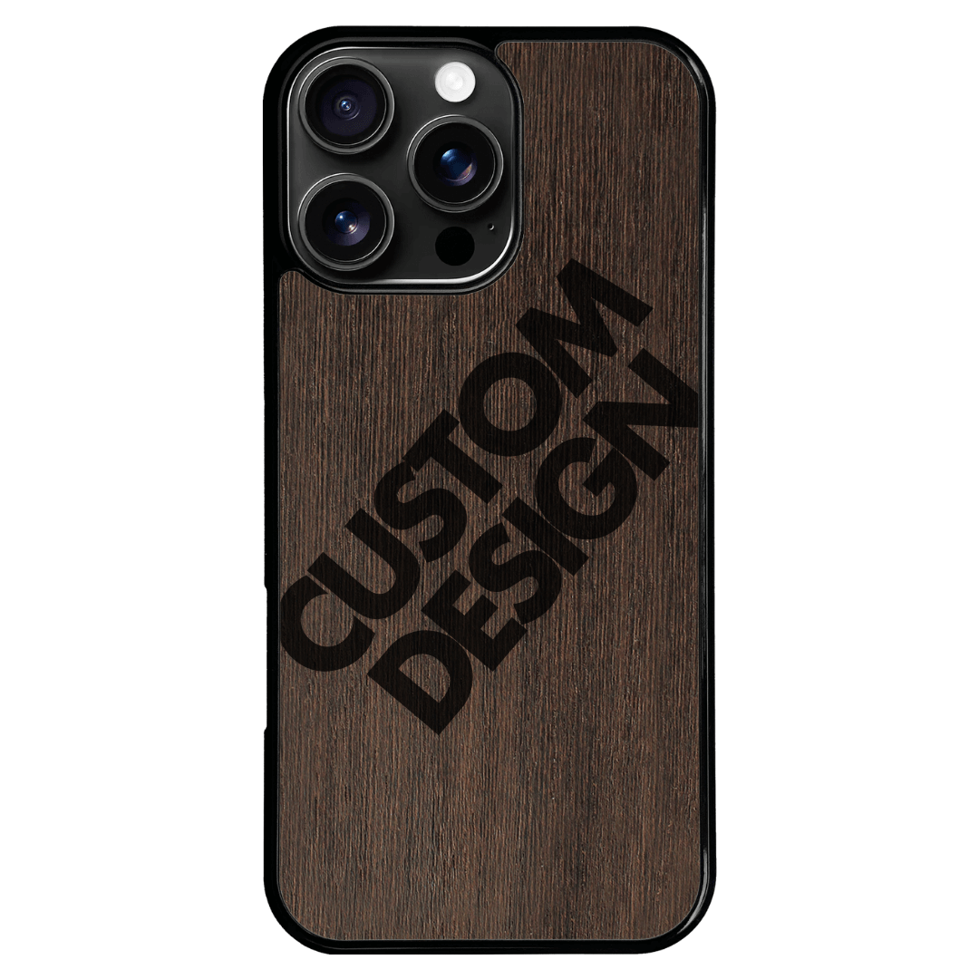 Custom Design Wenge iPhone 16 Pro Max Case