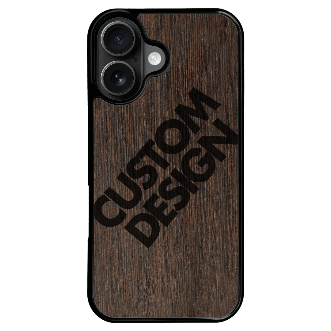 Custom Design Wenge iPhone 16 Case