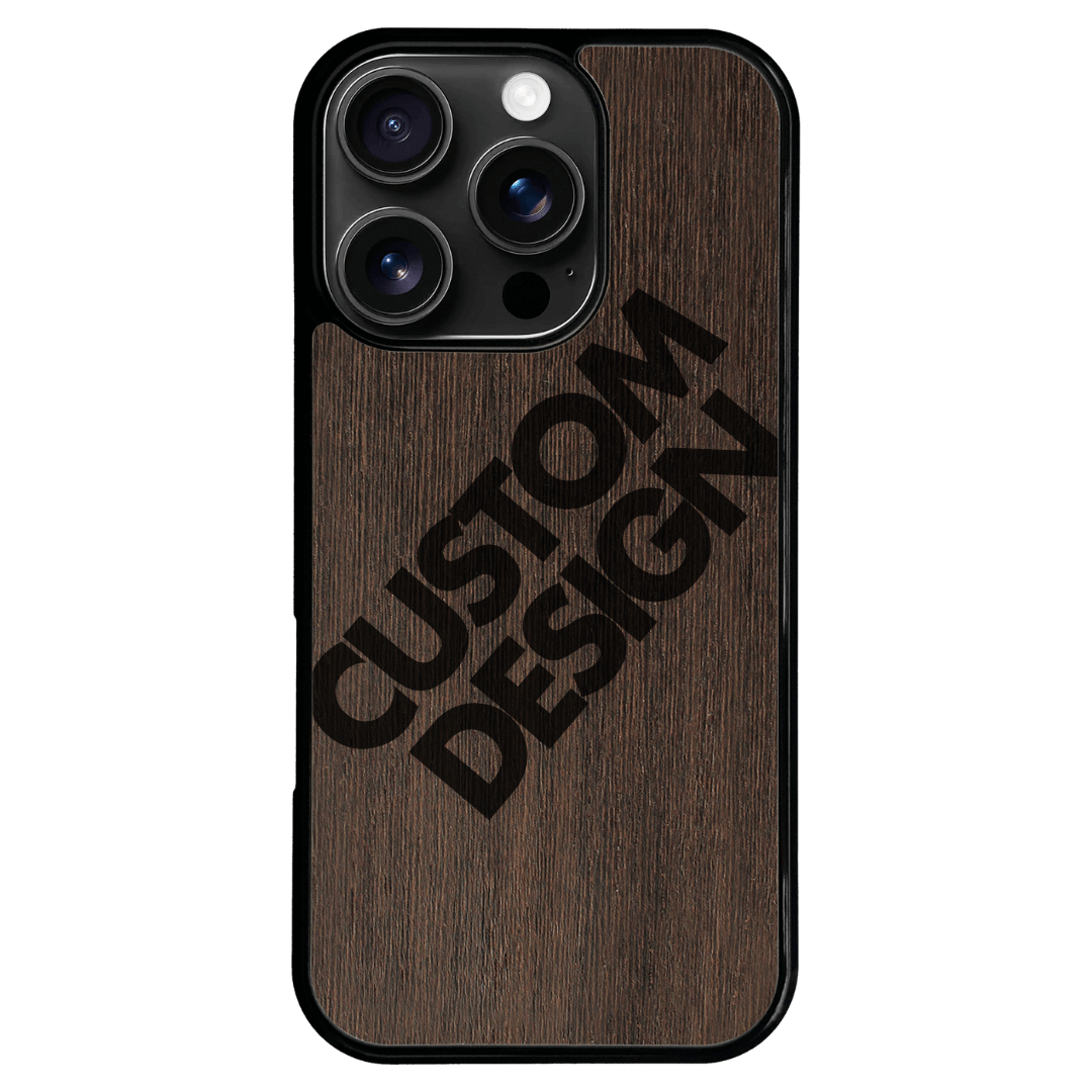 Custom Design Wenge iPhone 16 Pro Case