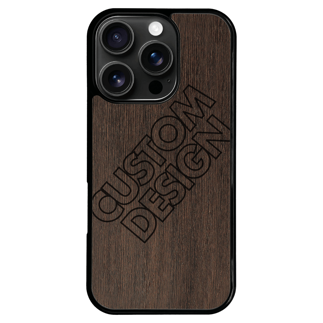 Custom Design Wenge iPhone 16 Pro Case