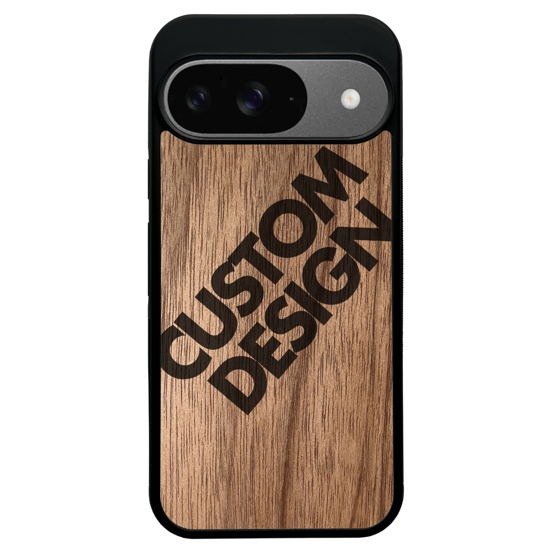 Custom Design Walnut Google Pixel 9 Case