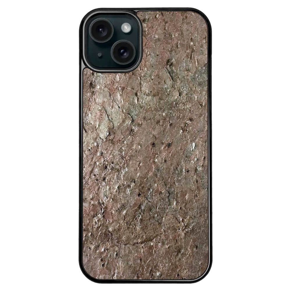 Silver Pine Stone iPhone 15 Plus Case