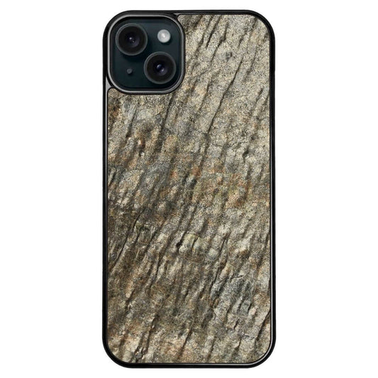Silver Brown Stone iPhone 15 Plus Case