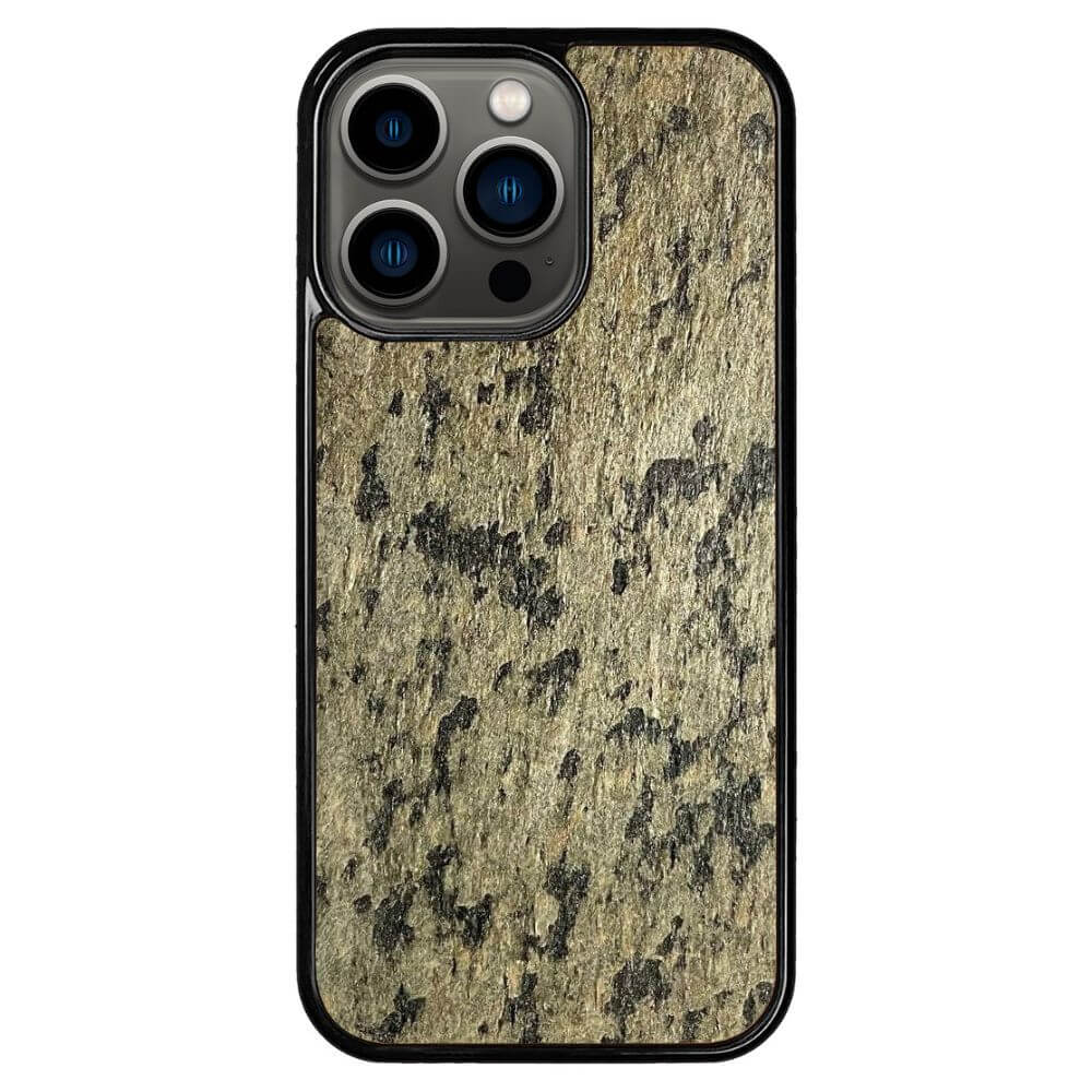 Golden Black Stone iPhone 13 Pro Case