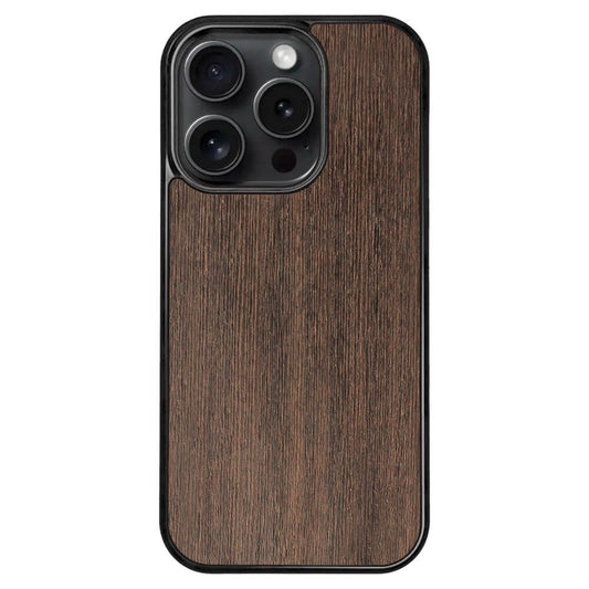 Wenge Wood iPhone 15 Pro Case